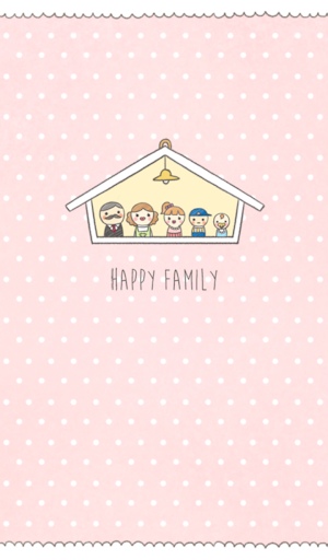 happy family 카카오톡 테마