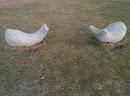 Twin Whale Sculpture