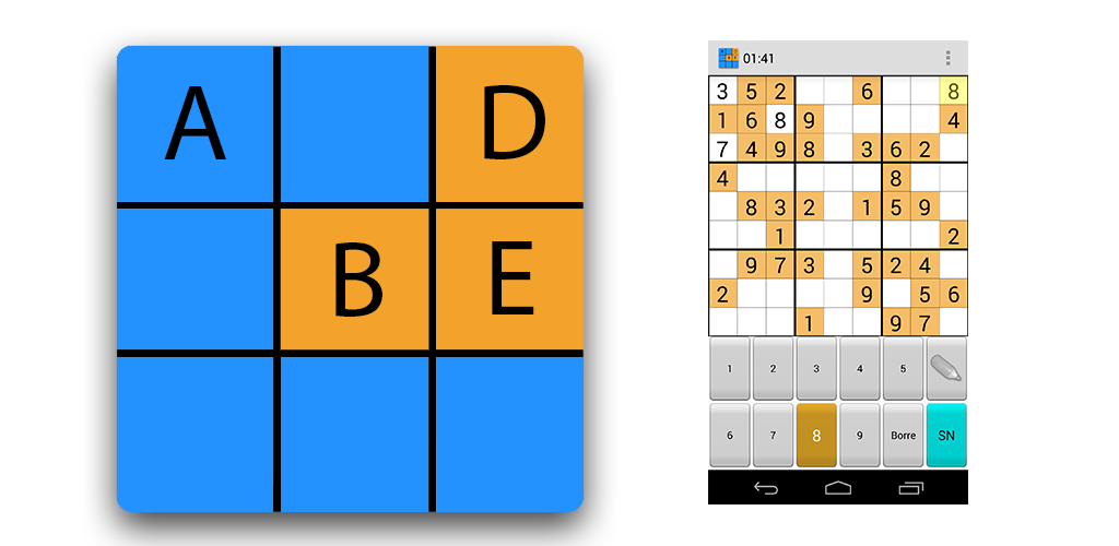 Sudoku numeros y letras