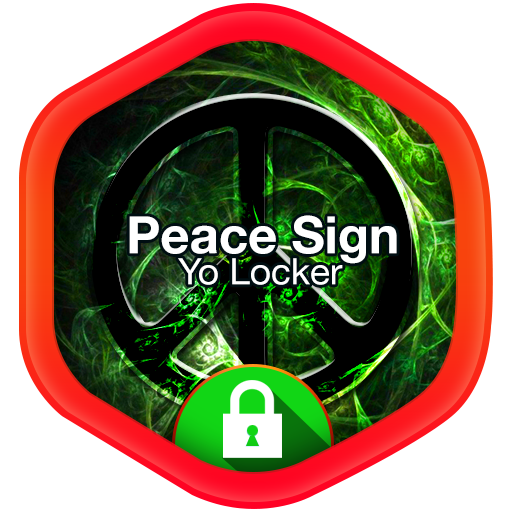 Peace Sign Yo Locker HD LOGO-APP點子