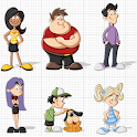 How To Draw Cartoons People logo