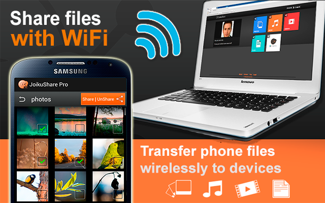 WiFi File Share PRO Screen 1