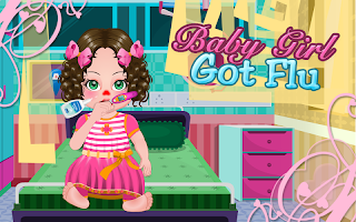 Baby Girl Tem Gripe - Jogos De Meninas APK Cartaz #1