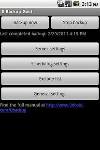0 Backup Gold Screenshots 0