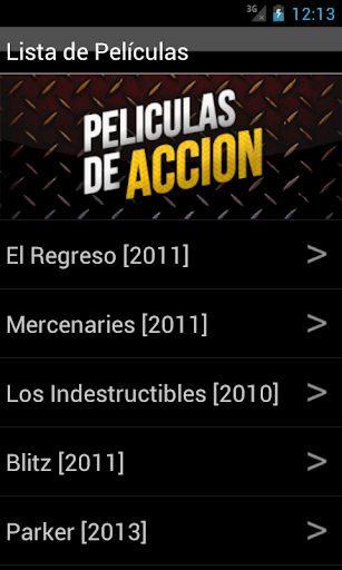 Peliculas de Accion