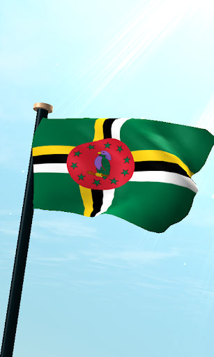 Dominica Flag 3D Free