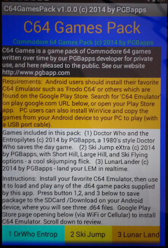 C64 Games Pack