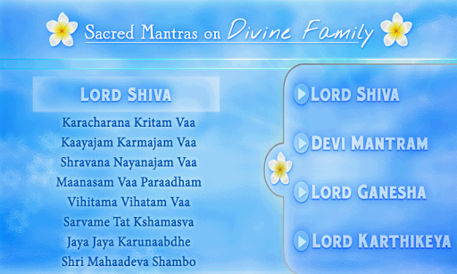 Sacred Mantras-Divine Family