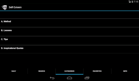 Self-Esteem. Method and Quotes poster 6