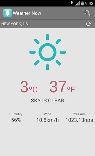 Weather Now App