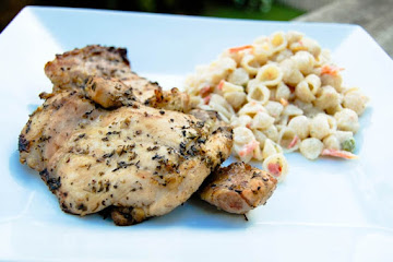 Garlic and Herb-Marinated Chicken Thighs