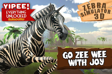 Zebra Simulator 3D Wildlife poster 15
