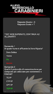 Allievo Maresciallo quiz Screenshots 6
