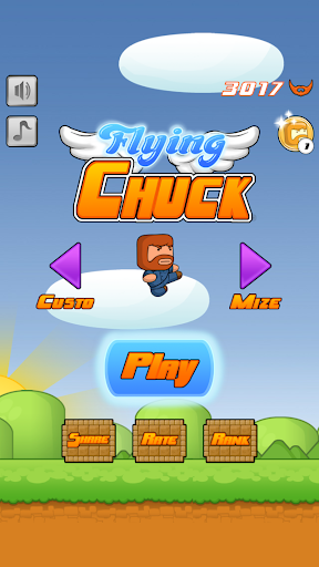 【免費街機App】Flying Chuck-APP點子