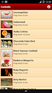 Kick Cocktail Recipes Screenshots 1