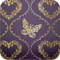 紫の蝶模様壁紙 スマホ待ち受け壁紙 Androidアプリ Applion