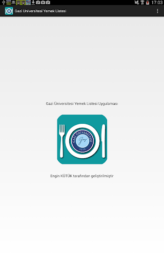 【免費教育App】GaziÜniversitesi Yemek Listesi-APP點子