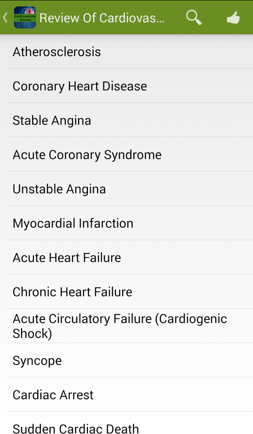Heart Diseases Screen 1