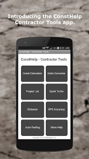 Lastest ConstHelp - Contractor Tools APK for PC