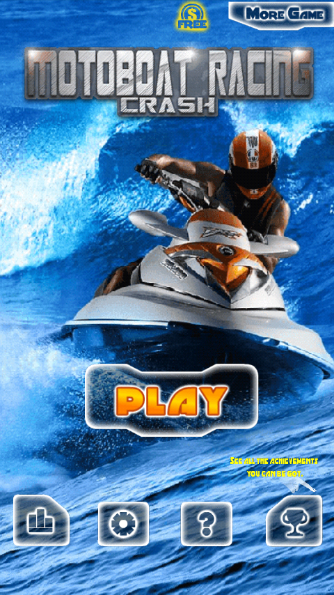 Speed ​fast ​powerboat game - screenshot