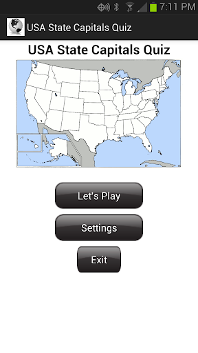 USA State Capitals Quiz