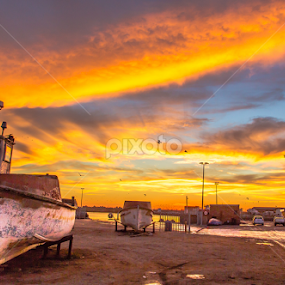 LAMBERTSBAAI by Theuns de Bruin - Transportation Boats