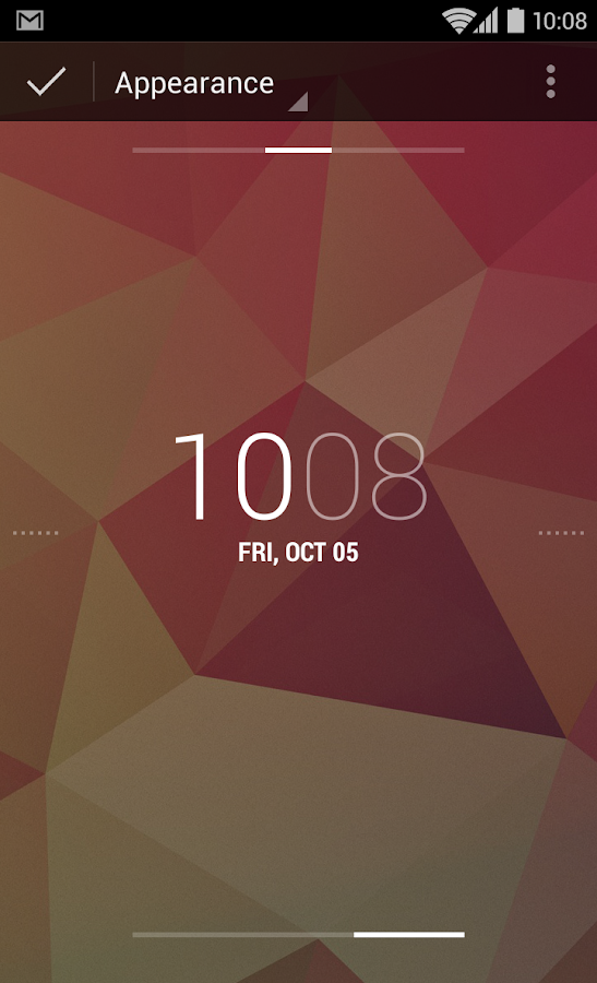 DashClock Widget - screenshot