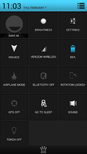 【免費個人化App】Dark Blue Mint CM10.1 /AOKP-APP點子