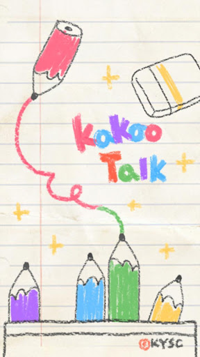 Kakaotalk theme-Color Pencil