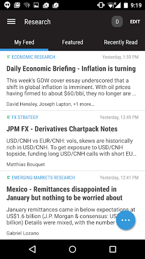 J.P. Morgan Markets