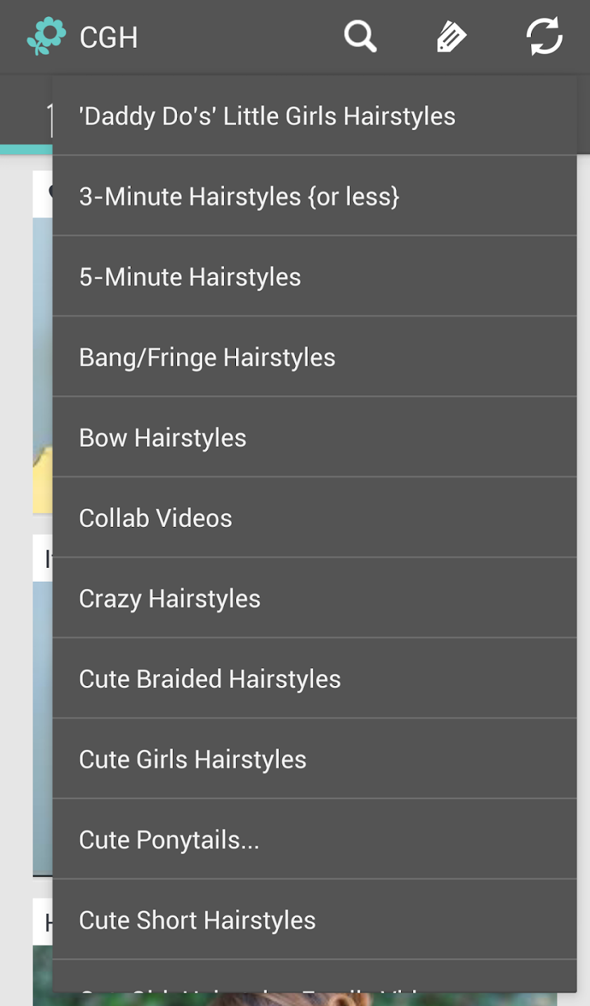 Cute Girls Hairstyles Screen 2