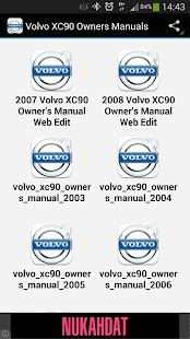 Volvo XC90 Owners Manuals