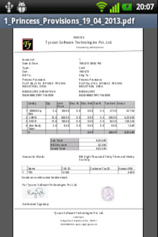  Tycoon SMB-Invoice/POS/Billing- screenshot 