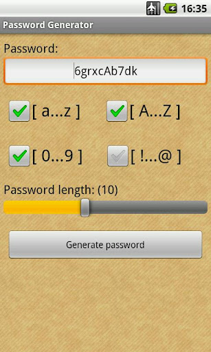 Password Generator