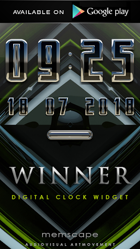 【免費個人化App】WINNER Designer Clock Widget-APP點子