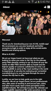 Las Vegas Guest List Screenshots 1