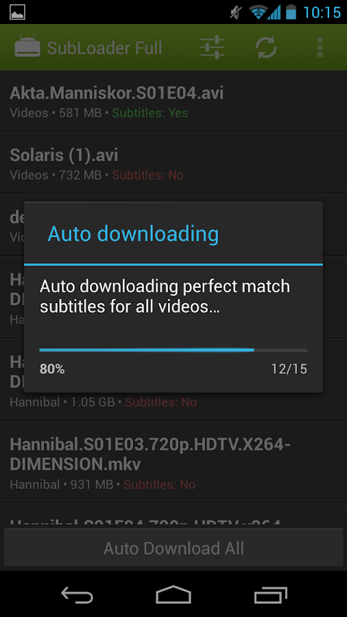 SubLoader Full - screenshot