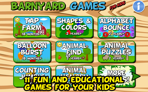 【免費教育App】Barnyard Games For Kids-APP點子