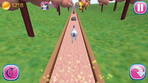 Cute Unicorn Run 3D