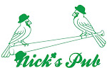 Logo for Nick's Pub