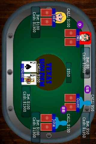 Texas Holdem Poker paid