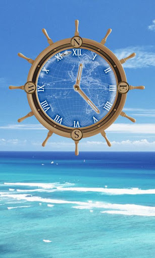 Aloha Compass Clock Travel LWP