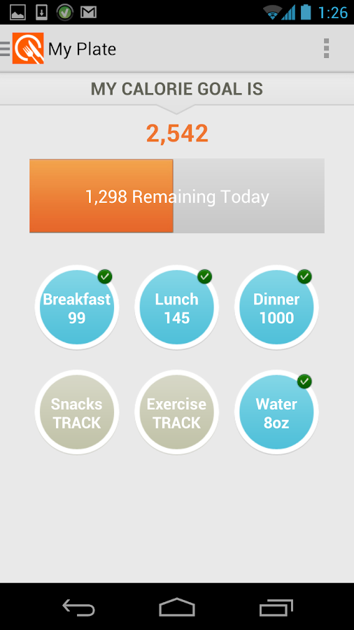 MyPlate Calorie Tracker and Fitness Program ...