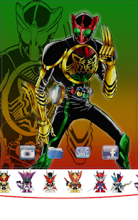 KAMEN RIDER STICKER CAM