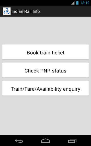 Indian Rail Info