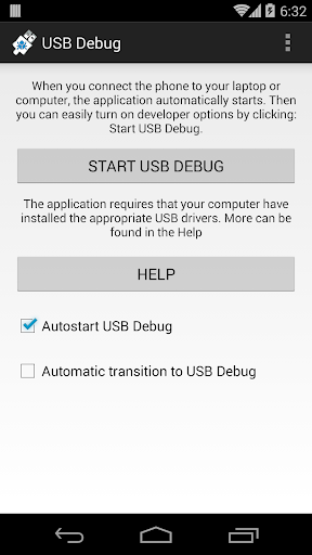 USB Debug