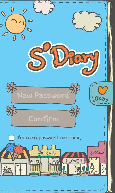 Android application SDiary (Pro) screenshort