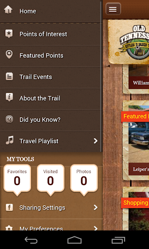 【免費旅遊App】Old Tennessee Trail-APP點子