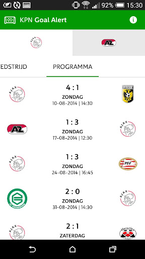 KPN Goal Alert