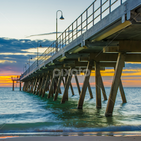 Water Colours by Sharon Wills - Buildings & Architecture Bridges & Suspended Structures